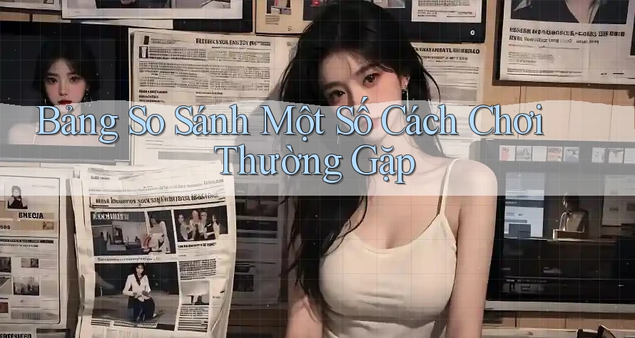 Bảng So Sánh Một Số Cách Chơi Thường Gặp Bảng So Sánh Một Số Cách Chơi Thường Gặp