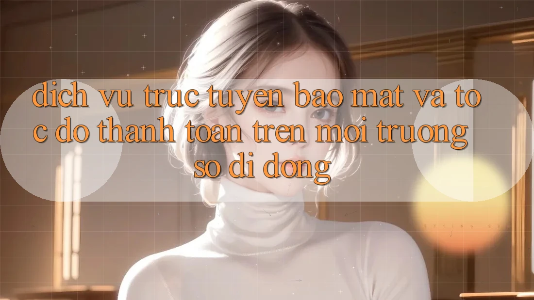 Dịch vụ trực tuyến Bảo Mật Và Tốc Độ Thanh toán Trên Môi trường số Di Động
