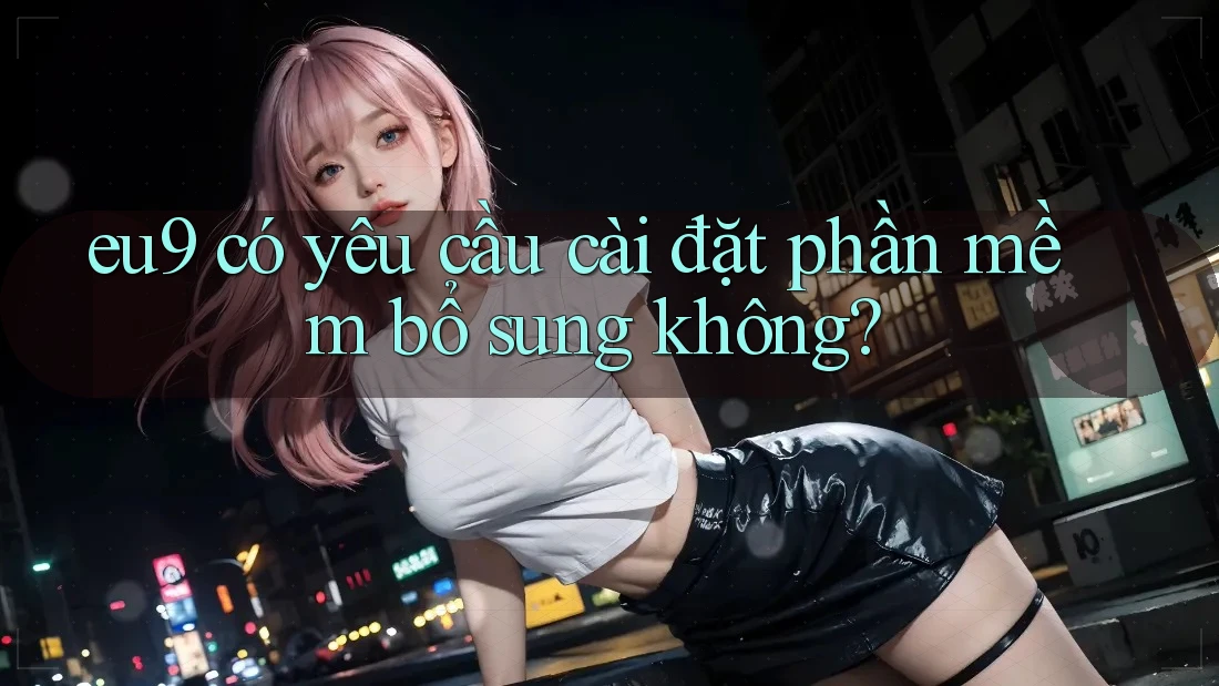 eu9 có yêu cầu cài đặt phần mềm bổ sung không?