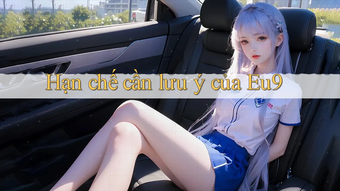 Hạn chế cần lưu ý của Eu9 Hạn chế cần lưu ý của Eu9