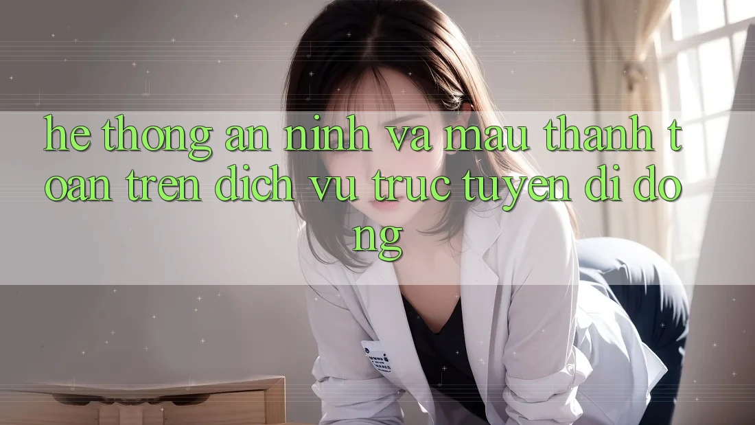 Hệ Thống An ninh Và Mau Thanh toán Trên Dịch vụ trực tuyến Di Động Hệ Thống An ninh Và Mau Thanh toán Trên Dịch vụ trực tuyến Di Động
