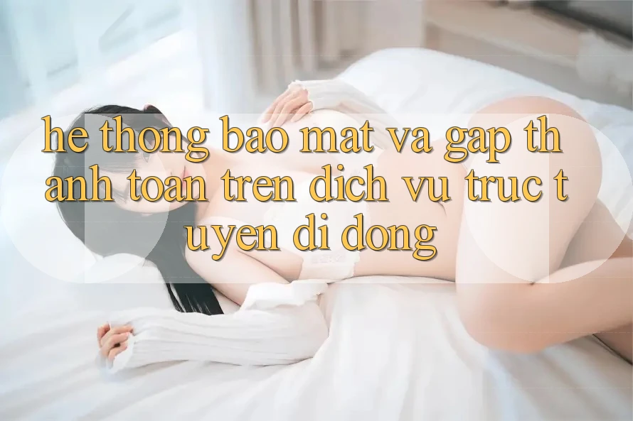 Hệ Thống Bảo Mật Và Gấp Thanh toán Trên Dịch vụ trực tuyến Di Động Hệ Thống Bảo Mật Và Gấp Thanh toán Trên Dịch vụ trực tuyến Di Động