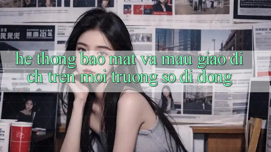 Hệ Thống Bảo Mật Và Mau Giao Dịch Trên Môi trường số Di Động