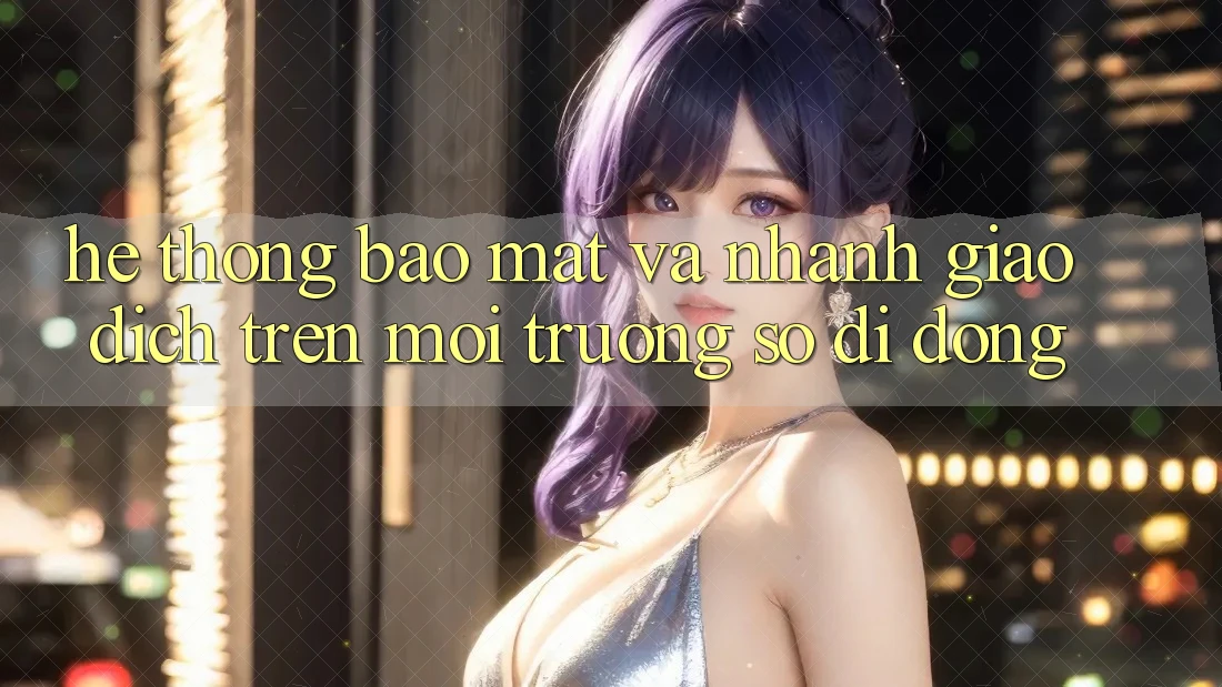 Hệ Thống Bảo Mật Và Nhanh Giao Dịch Trên Môi trường số Di Động