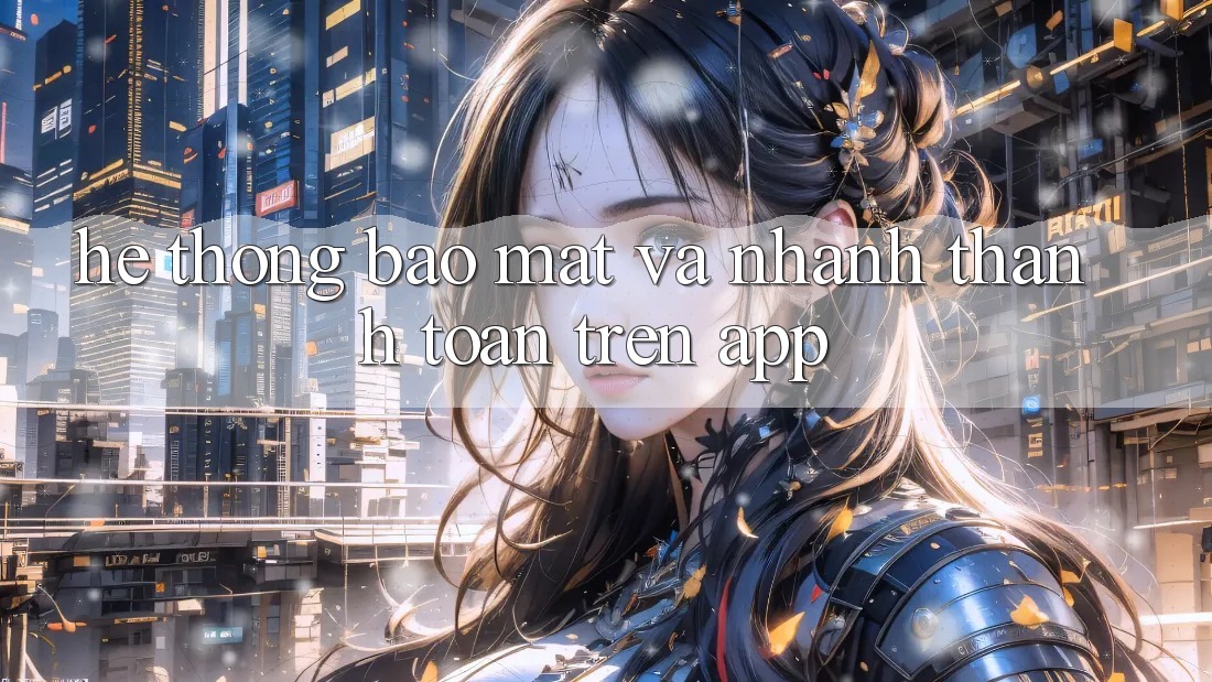 Hệ Thống Bảo Mật Và Nhanh Thanh toán Trên App Hệ Thống Bảo Mật Và Nhanh Thanh toán Trên App