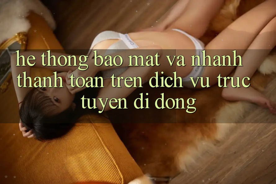 Hệ Thống Bảo Mật Và Nhanh Thanh toán Trên Dịch vụ trực tuyến Di Động