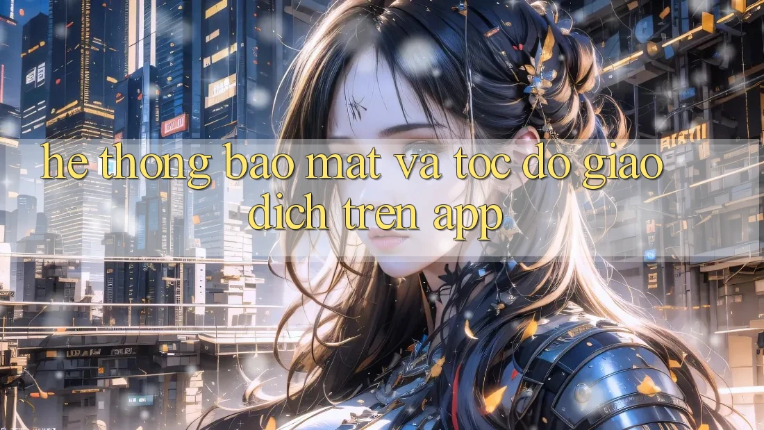 Hệ Thống Bảo Mật Và Tốc Độ Giao Dịch Trên App Hệ Thống Bảo Mật Và Tốc Độ Giao Dịch Trên App