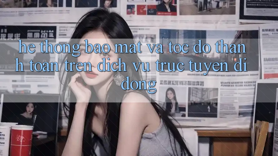 Hệ Thống Bảo Mật Và Tốc Độ Thanh toán Trên Dịch vụ trực tuyến Di Động
