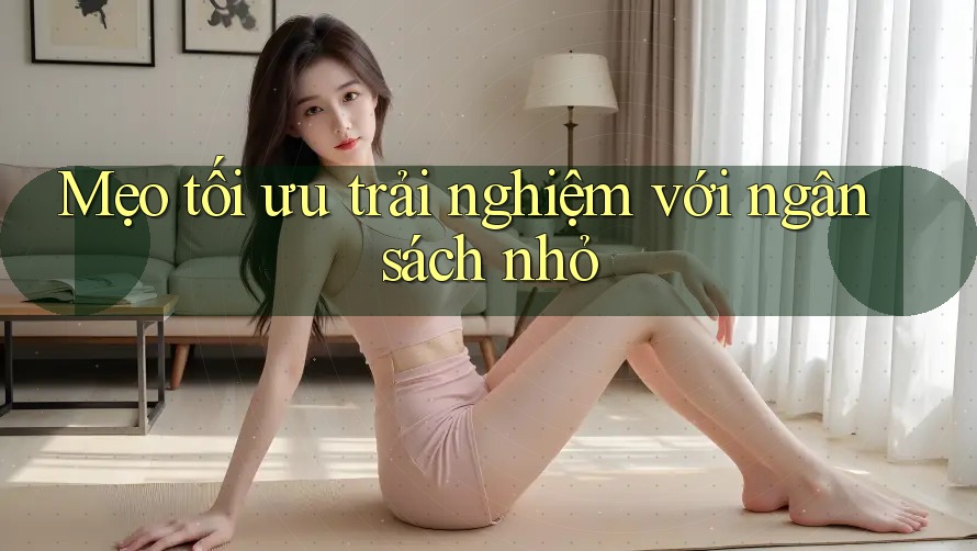 Mẹo tối ưu trải nghiệm với ngân sách nhỏ