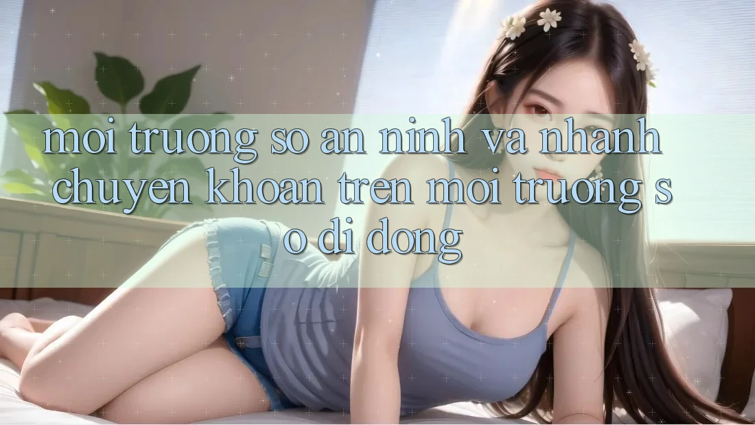 Môi trường số An ninh Và Nhanh Chuyển khoản Trên Môi trường số Di Động Môi trường số An ninh Và Nhanh Chuyển khoản Trên Môi trường số Di Động