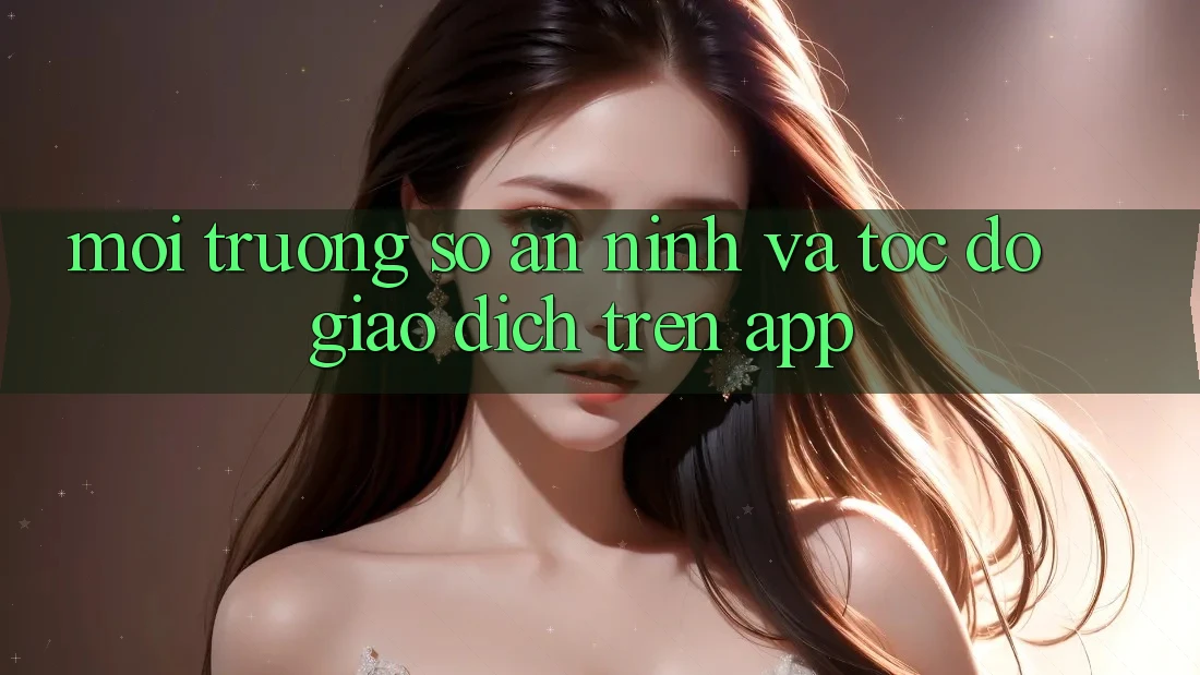 Môi trường số An ninh Và Tốc Độ Giao dịch Trên App