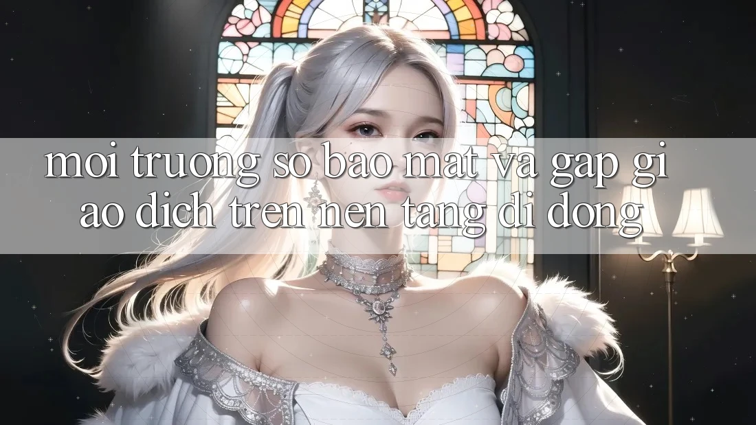 Môi trường số Bảo Mật Và Gấp Giao Dịch Trên Nền Tảng Di Động