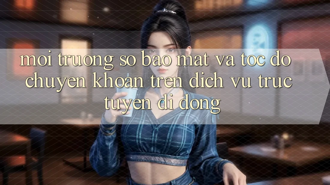 Môi trường số Bảo Mật Và Tốc Độ Chuyển khoản Trên Dịch vụ trực tuyến Di Động