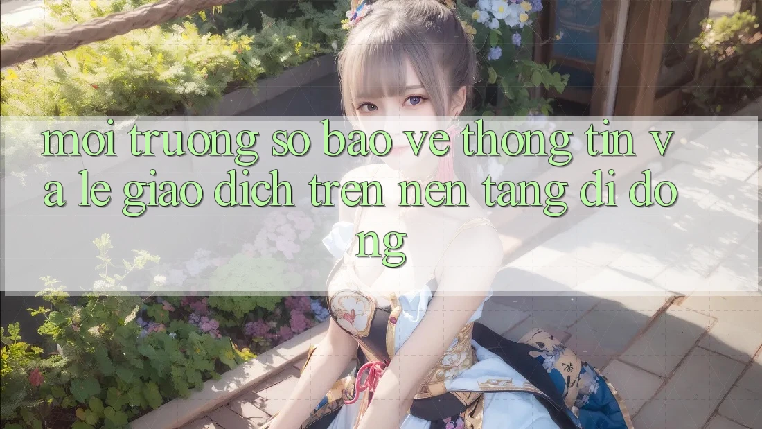 Môi trường số Bảo vệ thông tin Và Lẹ Giao Dịch Trên Nền Tảng Di Động