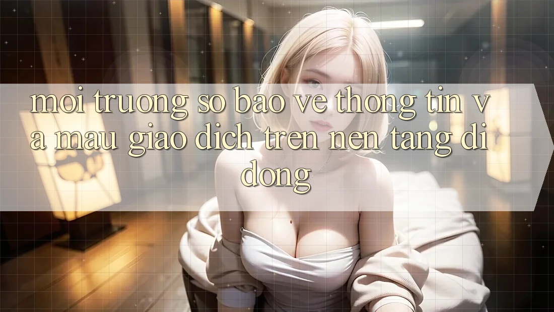 Môi trường số Bảo vệ thông tin Và Mau Giao Dịch Trên Nền Tảng Di Động