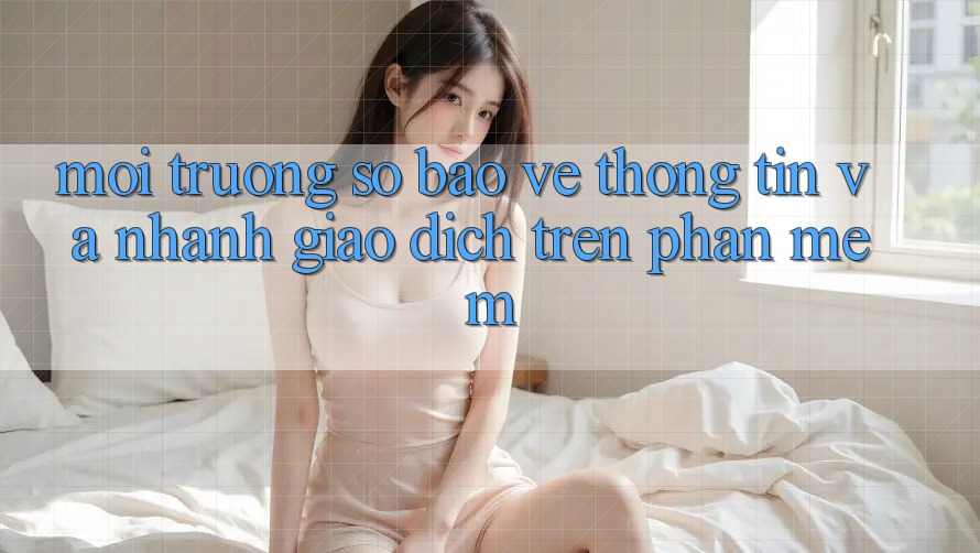Môi trường số Bảo vệ thông tin Và Nhanh Giao Dịch Trên Phần mềm