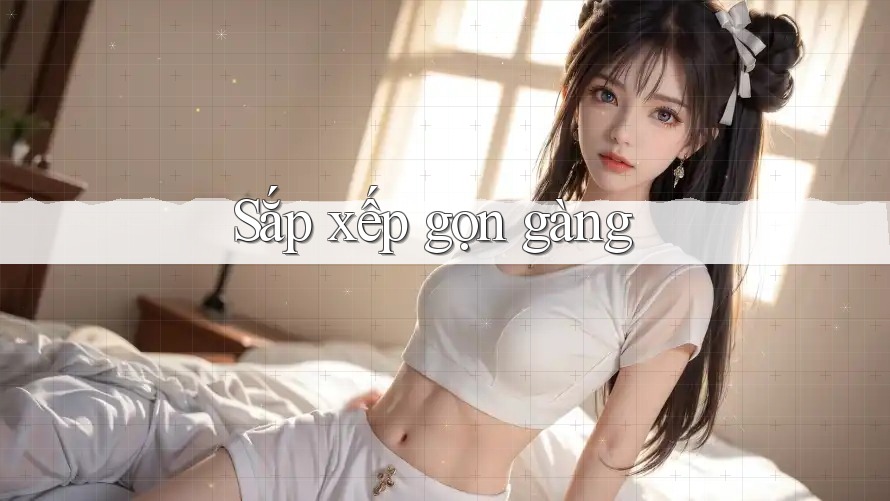 Sắp xếp gọn gàng Sắp xếp gọn gàng