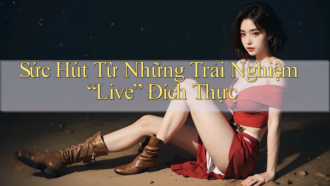Sức Hút Từ Những Trải Nghiệm “Live” Đích Thực